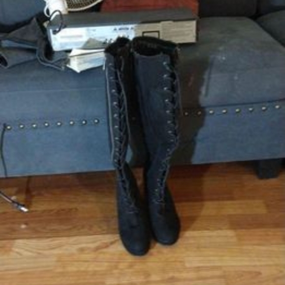 Parcen wedge, size 10, black - Picture 3 of 4